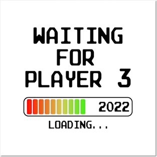 Expectant Dad 2022 Loading Expectant Mom Player 3 Posters and Art